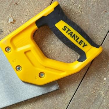 Ножовка Stanley SHARPCUT із загартованими зубами, L380мм, 11 tpi. Фото 4