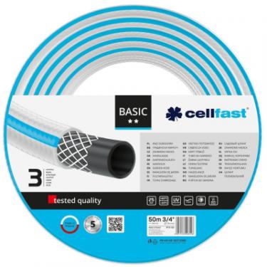 Поливочный шланг Cellfast BASIC, 3/4', 50м, 3 шари, до 25 Бар, -20+60C Фото