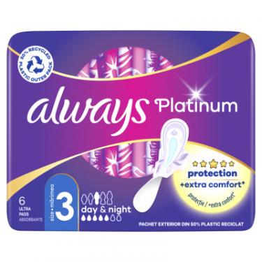 Гигиенические прокладки Always Platinum Day&Night (Розмір 3) 6 шт. Фото 1