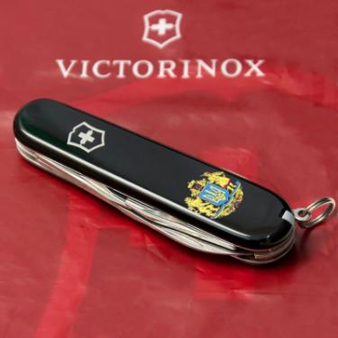 Нож Victorinox Spartan Ukraine Black "Великий Герб України" Фото 1