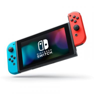 Игровая консоль Nintendo Switch (неоновий червоний/неоновий синій) Фото 2