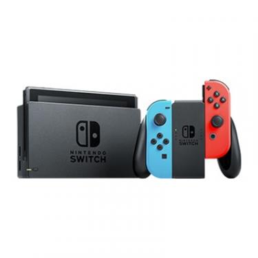Игровая консоль Nintendo Switch (неоновий червоний/неоновий синій) Фото 3
