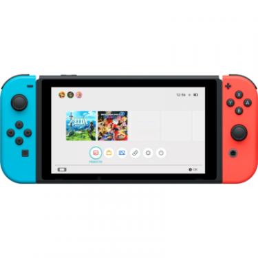Игровая консоль Nintendo Switch (неоновий червоний/неоновий синій) Фото 4