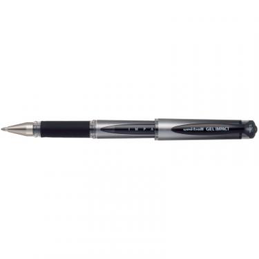 Ручка гелевая UNI Impact чорний 1мм Фото