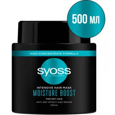 Маска для волос Syoss Moisture Boost Інтенсивна для сухого волосся 500 м Фото 1