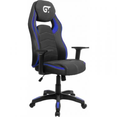 Кресло игровое GT Racer X-2589 Black/Blue Фото 2