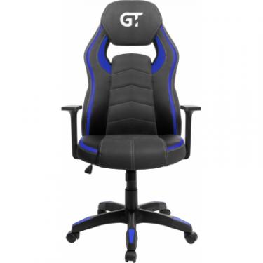 Кресло игровое GT Racer X-2589 Black/Blue Фото 3