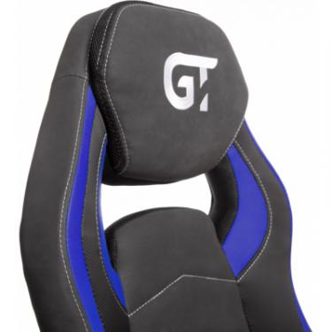 Кресло игровое GT Racer X-2589 Black/Blue Фото 7