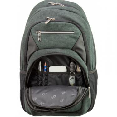 Рюкзак школьный Cool For School Темно-зелений 175+ см Фото 4