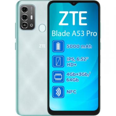 Мобильный телефон ZTE Blade A53 Pro 4/64GB Green Фото