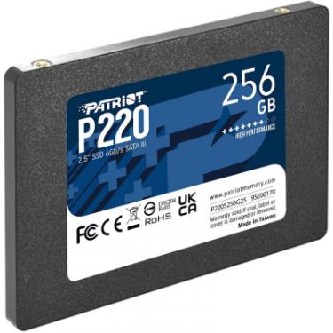 Накопитель SSD Patriot 2.5" 256GB P220 Фото 2