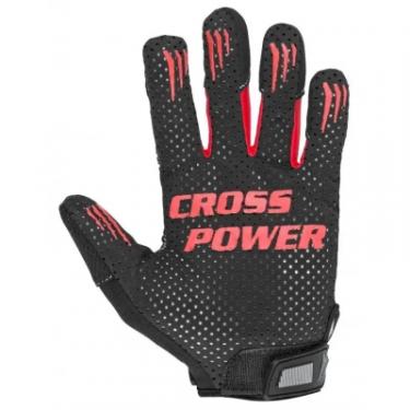Перчатки для фитнеса Power System Cross Power PS-2860 Black/Red S Фото 3