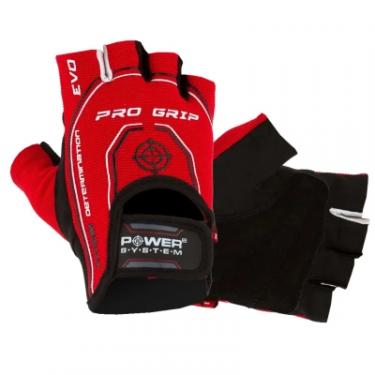 Перчатки для фитнеса Power System Pro Grip EVO PS-2250E Red M Фото 1