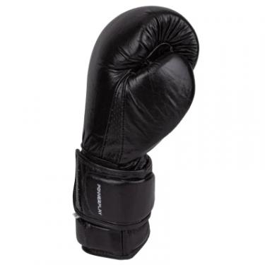 Боксерские перчатки PowerPlay 3087 Magnum Чорні 14 унцій Фото 1