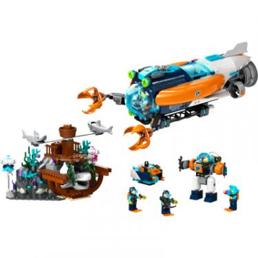 Конструктор LEGO City Глибоководний дослідницький підводний човен 8 Фото 1