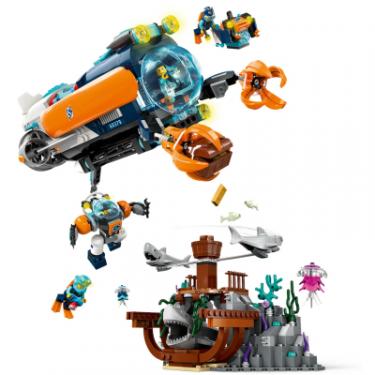 Конструктор LEGO City Глибоководний дослідницький підводний човен 8 Фото 2