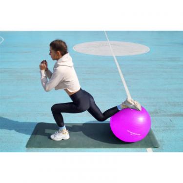 Мяч для фитнеса Power System PS-4013 Pro Gymball 75 cm Pink Фото 9