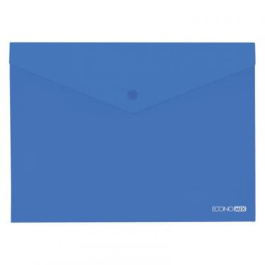 Папка - конверт Economix В5 180 мкм прозора, фактура "глянець", синя Фото