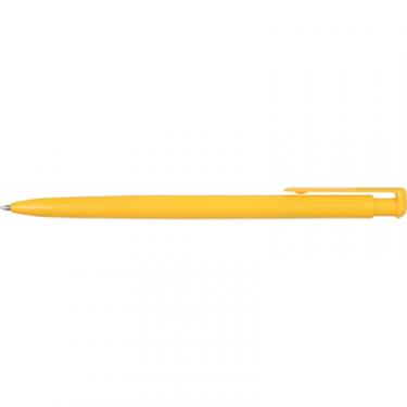 Ручка шариковая Economix promo VALENCIA. Корпус жовтий, пише синім Фото