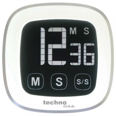 Таймер кухонный Technoline KT400 Magnetic Touchscreen White Фото 1
