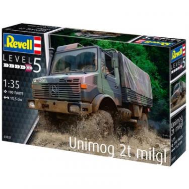 Сборная модель Revell Вантажівка Unimog 2T milgl рівень 5, 135 Фото 1