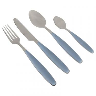 Набор туристической посуды Gimex Cutlery Colour 16 Pieces 4 Person Blue Фото