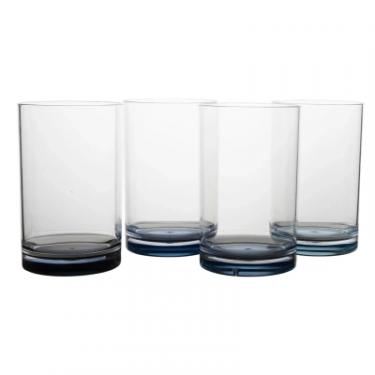 Набор туристической посуды Gimex склянки кемпінгові Water Glass Colour 4 Pieces 4 Фото