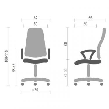 Офисное кресло Примтекс плюс Ultra Chrome M-38 Фото 3
