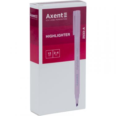 Маркер Axent Highlighter Pastel 2-4 мм клиноподібний бірюзовий Фото 1