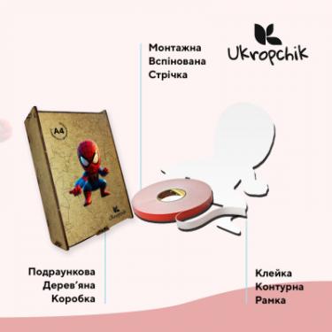 Пазл Ukropchik дерев'яний Супергерой Спайді size - L в коробці з Фото 2