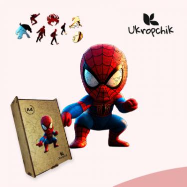 Пазл Ukropchik дерев'яний Супергерой Спайді size - L в коробці з Фото 4