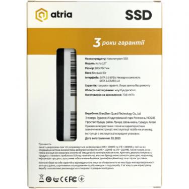 Накопитель SSD ATRIA 2.5" 480GB XT200 Фото 2