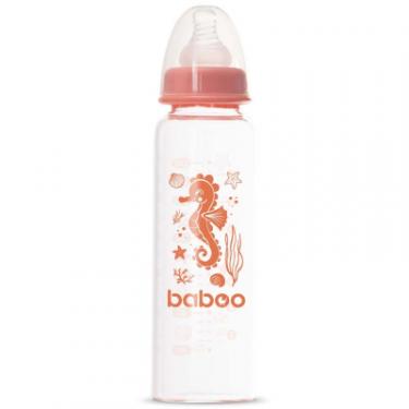 Бутылочка для кормления Baboo Скляна , антиколікова, 240 мл, 3+ міс (Sea Life / Фото