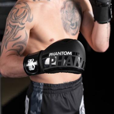 Боксерские перчатки Phantom APEX Speed Black 14oz Фото 4