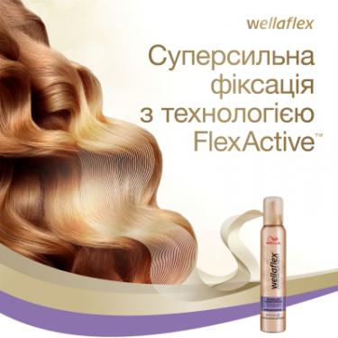 Мусс для волос WellaFlex Об'єм для тонкого волосся Суперсильна фіксація 200 Фото 4