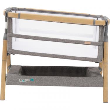 Кроватка Tutti Bambini трансформер 2 в 1 CoZee XL light gray Фото 3