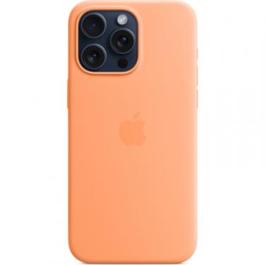 Чехол для мобильного телефона Apple iPhone 15 Pro Max Silicone Case with MagSafe Orang Фото 1