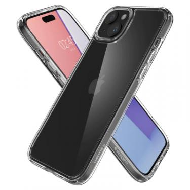 Чехол для мобильного телефона Spigen Apple iPhone 15 Crystal Hybrid Crystal Clear Фото 2