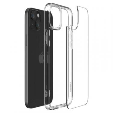 Чехол для мобильного телефона Spigen Apple iPhone 15 Crystal Hybrid Crystal Clear Фото 5