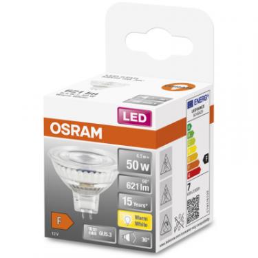 Лампочка Osram LED MR16 50 36 8W/827 12V GU5.3 Фото 3