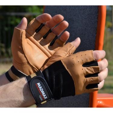 Перчатки для фитнеса MadMax MFG-248 Clasic Brown XXL Фото 9