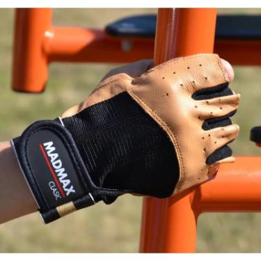 Перчатки для фитнеса MadMax MFG-248 Clasic Brown XXL Фото 8