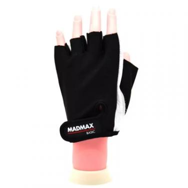 Перчатки для фитнеса MadMax MFG-250 Basic Whihe XXL Фото 1