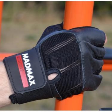 Перчатки для фитнеса MadMax MFG-269 Professional Exclusive Black XXL Фото 4