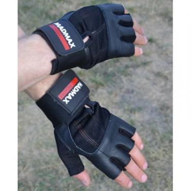 Перчатки для фитнеса MadMax MFG-269 Professional Exclusive Black XXL Фото 5