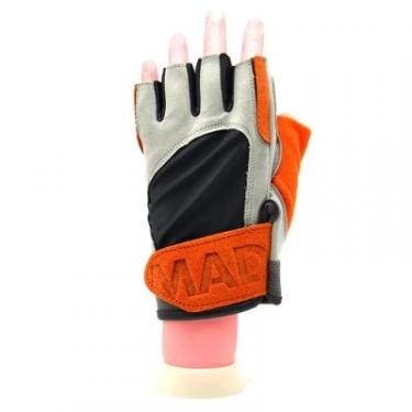 Перчатки для фитнеса MadMax MFG-850 Crazy Grey/Orange M Фото 1