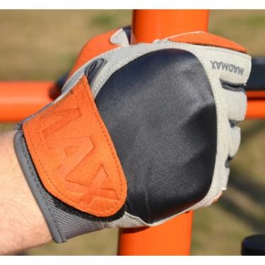 Перчатки для фитнеса MadMax MFG-850 Crazy Grey/Orange M Фото 6
