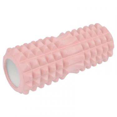 Масажный ролик U-Powex UP_1010 EVA foam roller 33x14см Type 2 Pink Фото