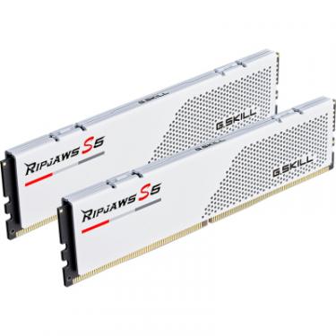 Модуль памяти для компьютера G.Skill DDR5 32GB (2x16GB) 5200 MHz Ripjaws S5 White Фото 1