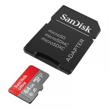 Карта памяти SanDisk 64GB microSD class 10 UHS-I Ultra Фото 1